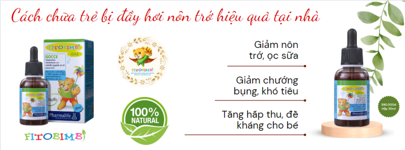 Siro tăng sức đề kháng Fitobimbi Gas Hỗ trợ giảm đầy hơi nôn trớ Siro tăng sức đề kháng Fitobimbi Gas Hỗ trợ giảm đầy hơi nôn trớ