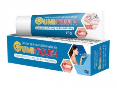 Gumimouth Gel làm sạch viêm nướu răng, kháng khuẩn