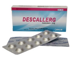 Thuốc chống dị ứng Descallerg làm giảm các triệu chứng viêm mũi dị ứng mề đay