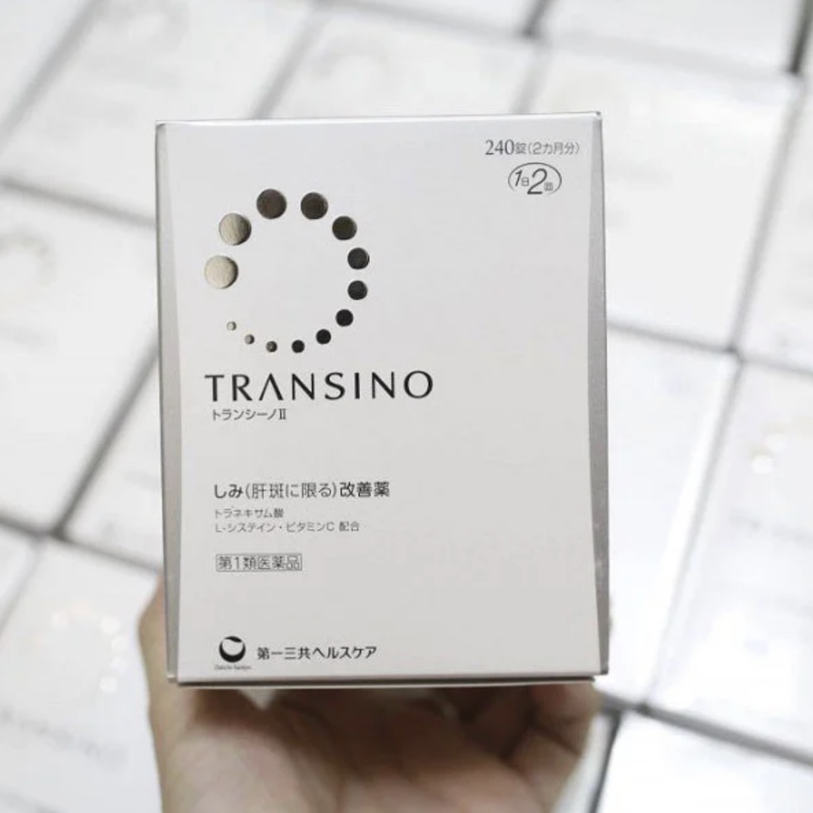 Viên Uống Nám Trắng Da Transino Whitening Nhật Bản    