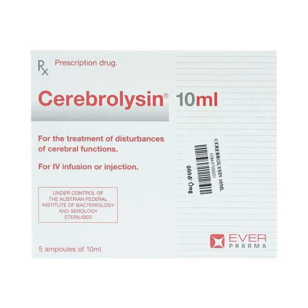 Thuốc Tiêm Cerebrolysin 10ml Hỗ Trợ Điều Trị Sa Sút Trí Tuệ, Alzheimer Và Đột Quỵ