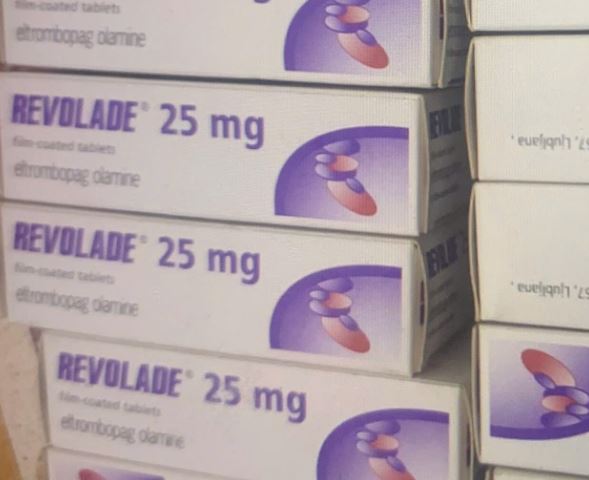 Thuốc Revolade chống chảy máu do thiếu tiểu cầu trong máu