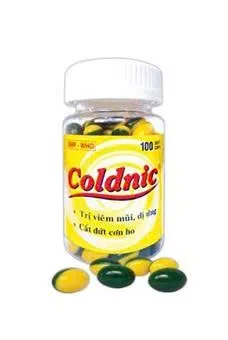 Coldnic nang Nic (C/100v/nang) – Giải pháp hỗ trợ giảm ho và viêm mũi dị ứng hiệu quả