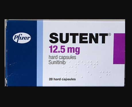 Sutent 28 viên 12,5mg sunitinib Ung thư